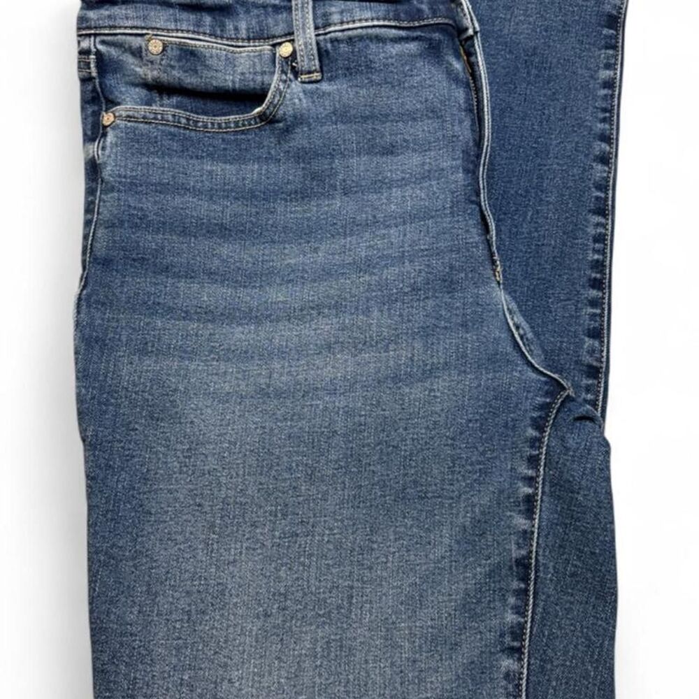 Talbots Slim Ankle Jeans Size 12 Women Medium Wash Stretch Denim Preppy Classic